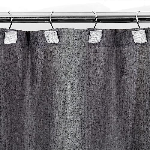 Clear Crystal Shower Curtain Hangers