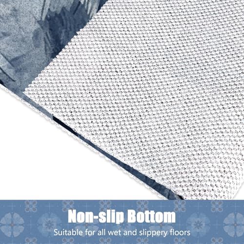 Extra Large Square Shower Mat for Comfort Slip-Free Bathing