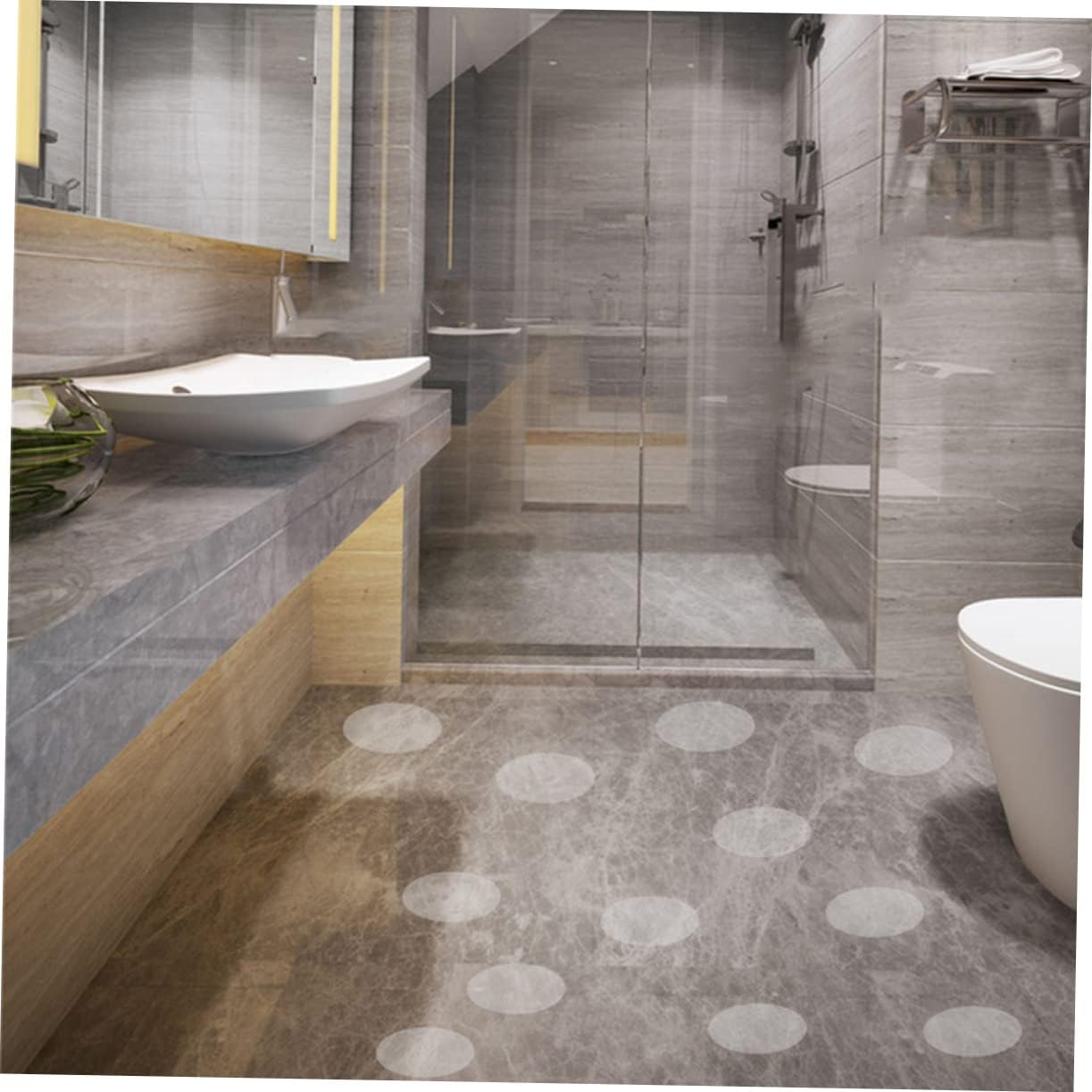 Anti-Slip Bath Tub Stickers 36pcs for Safety in Bathroom