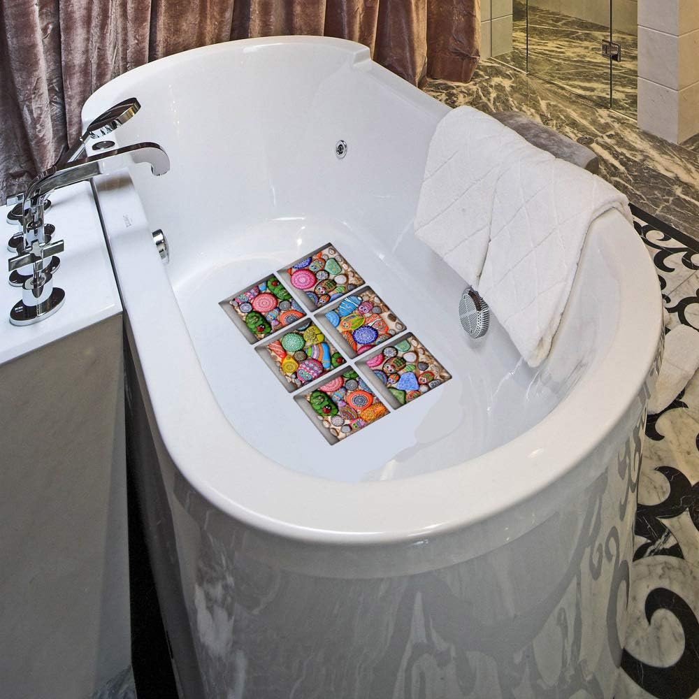 AILEGOU 3D Non-Slip Bathtub Sticker
