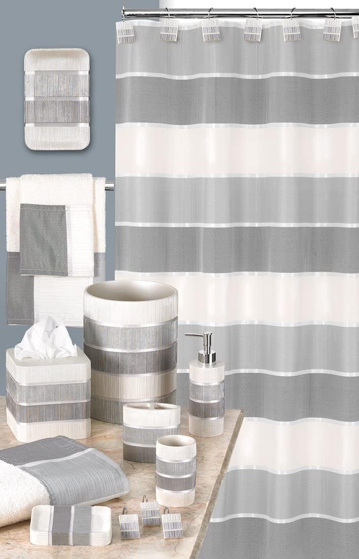 Zahari Home 4pc Modern Bathroom Accessory Set