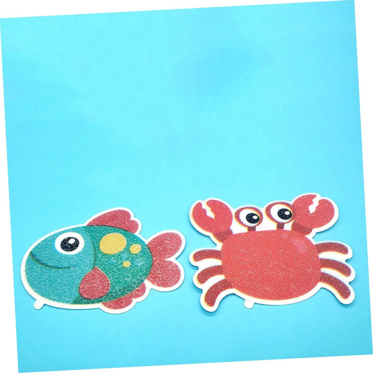 Safe Durable Adhesive Bathtub Decals for Kids - Non-Slip Frosted Stickers