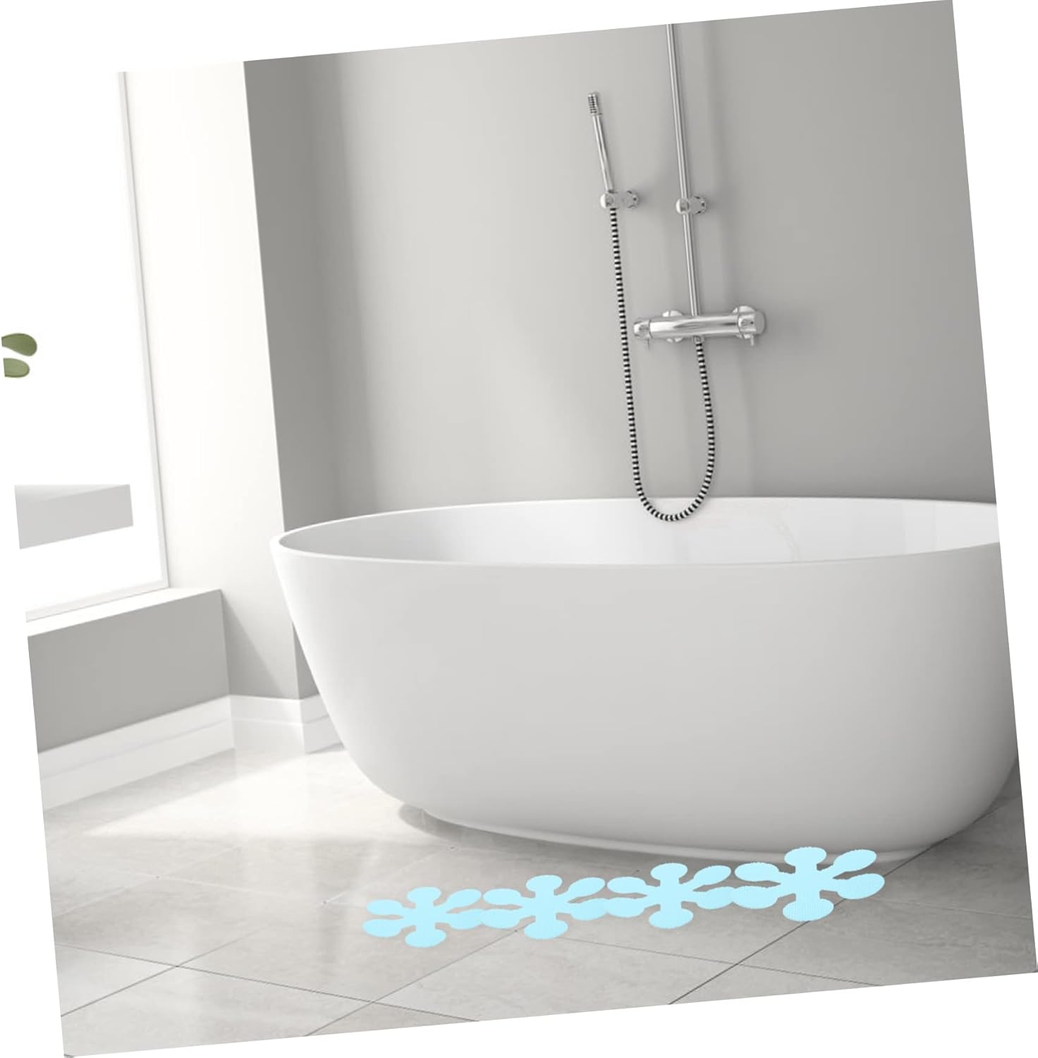 Wakauto Non Slip Bathtub Stickers Snowflake Design
