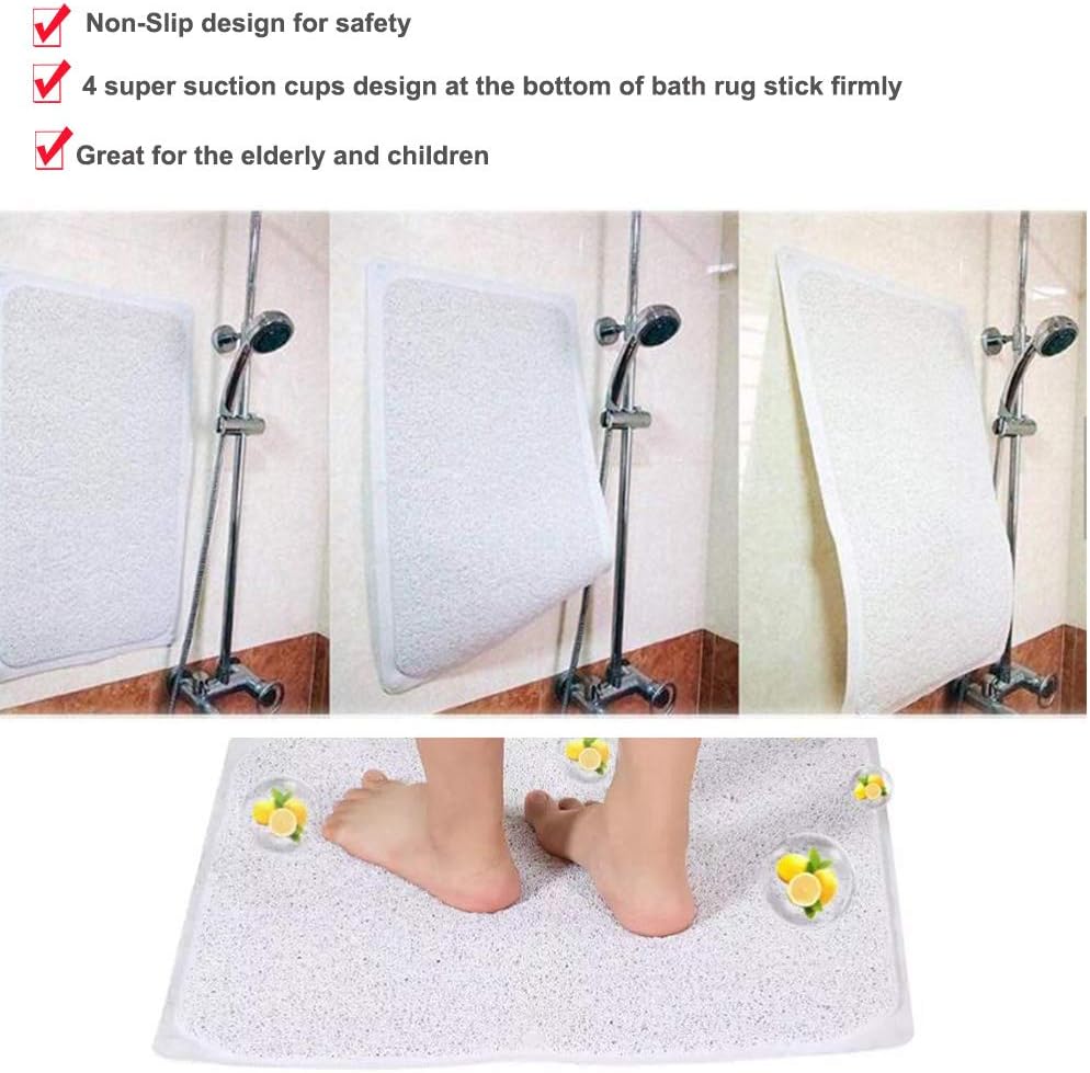 Non-Slip Earthy feud Mat for Elderly Children Safe bathing