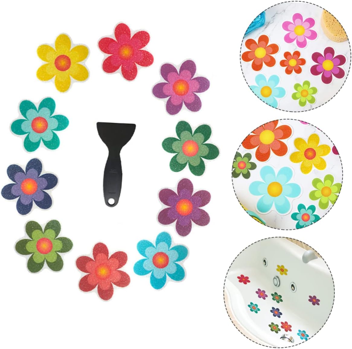 Elegant Non-Slip Sticker for Bathroom Safety