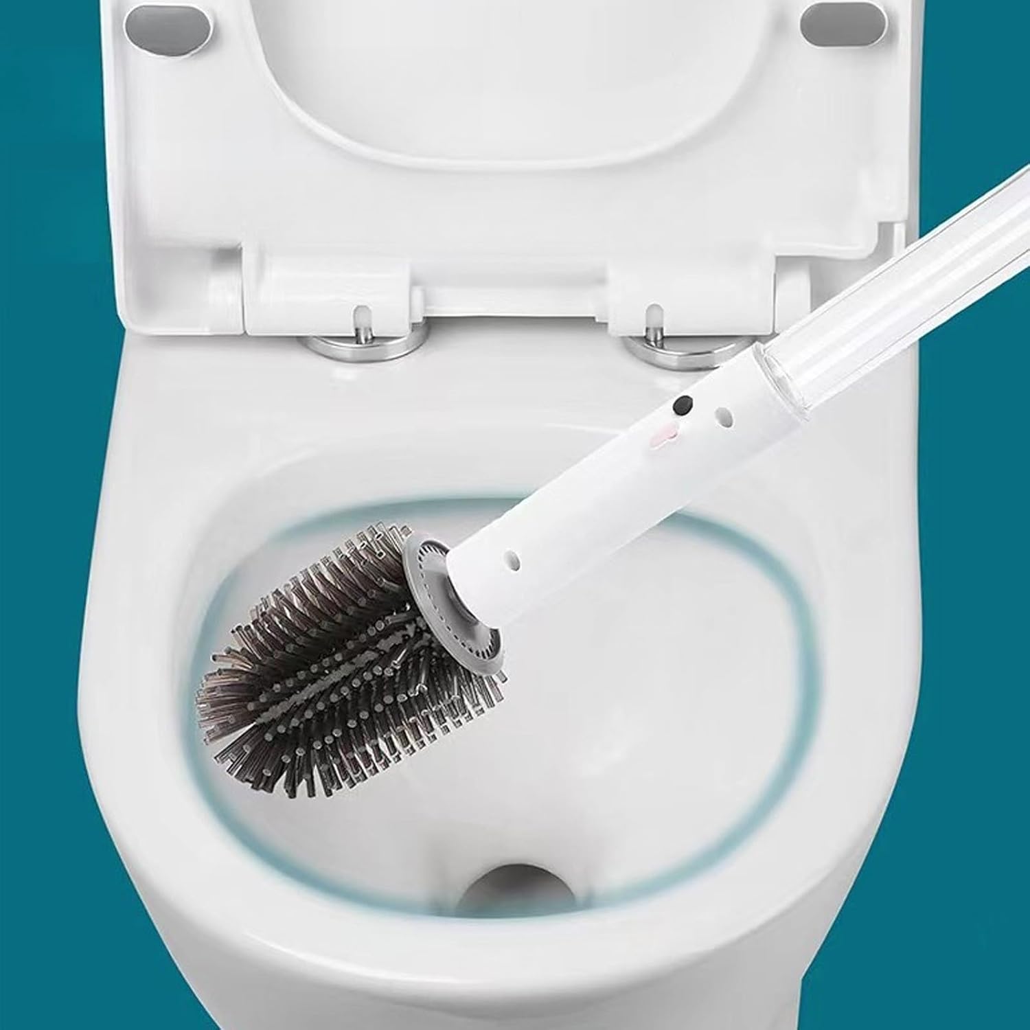 Wireless Electric Floor Brush for Toilets Bathrooms