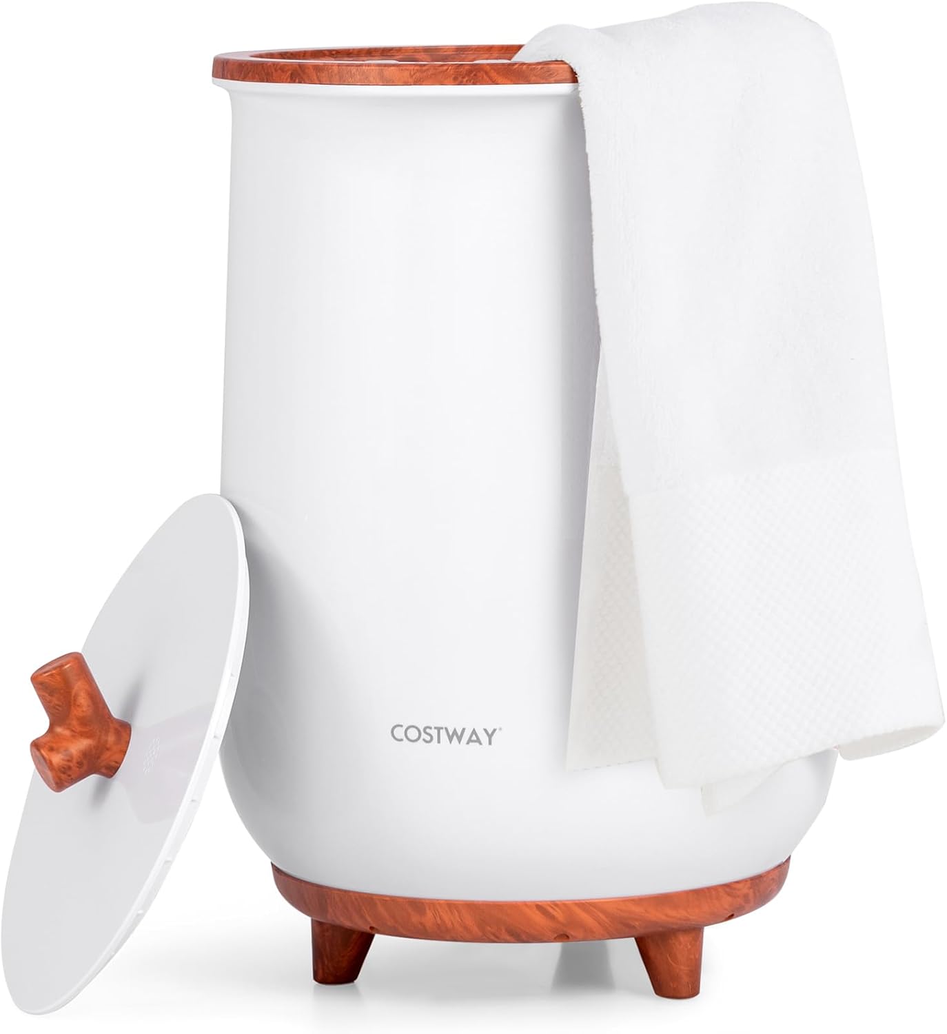 Costway Bucket Towel Warmer with 23L Capacity and 3 Temperature Settings