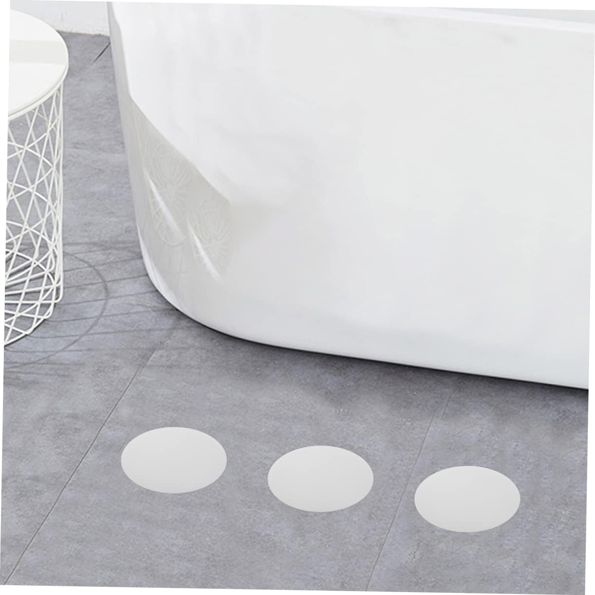 Slip-Resistant Bathroom Safety Stickers with Strong Adhesive Ensure Safe Bathtubs and Showers
