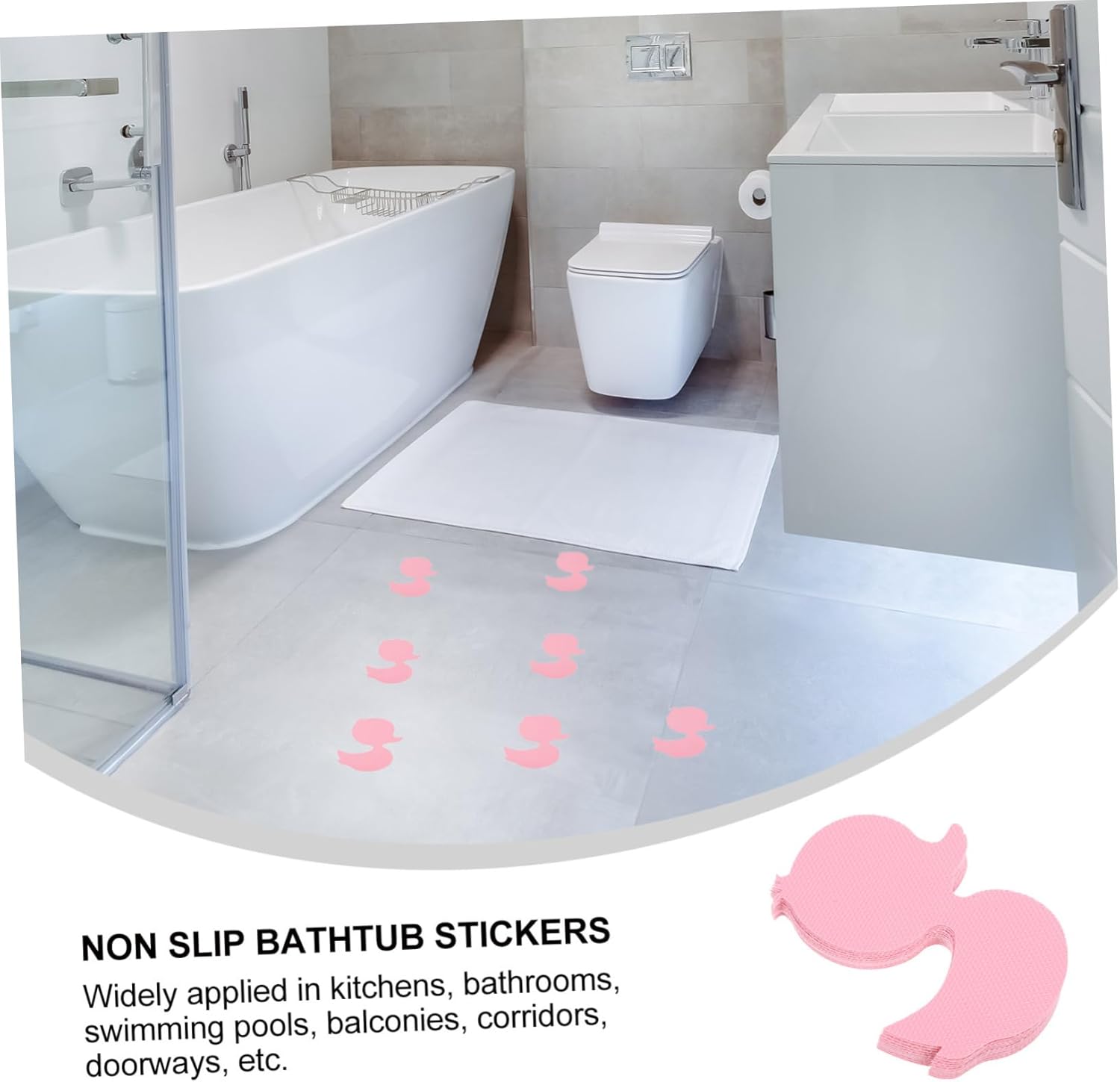 SOLUSTRE Bathtub Anti-Slip Stickers