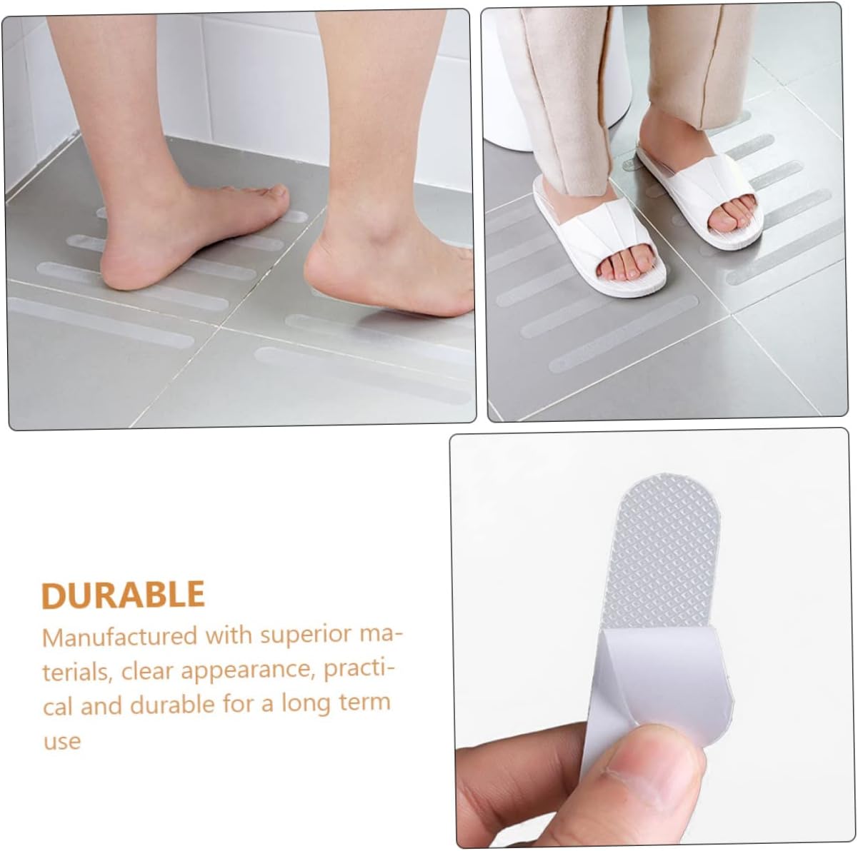 12-Piece Non-Slip Bath Sticker for bathtub safety