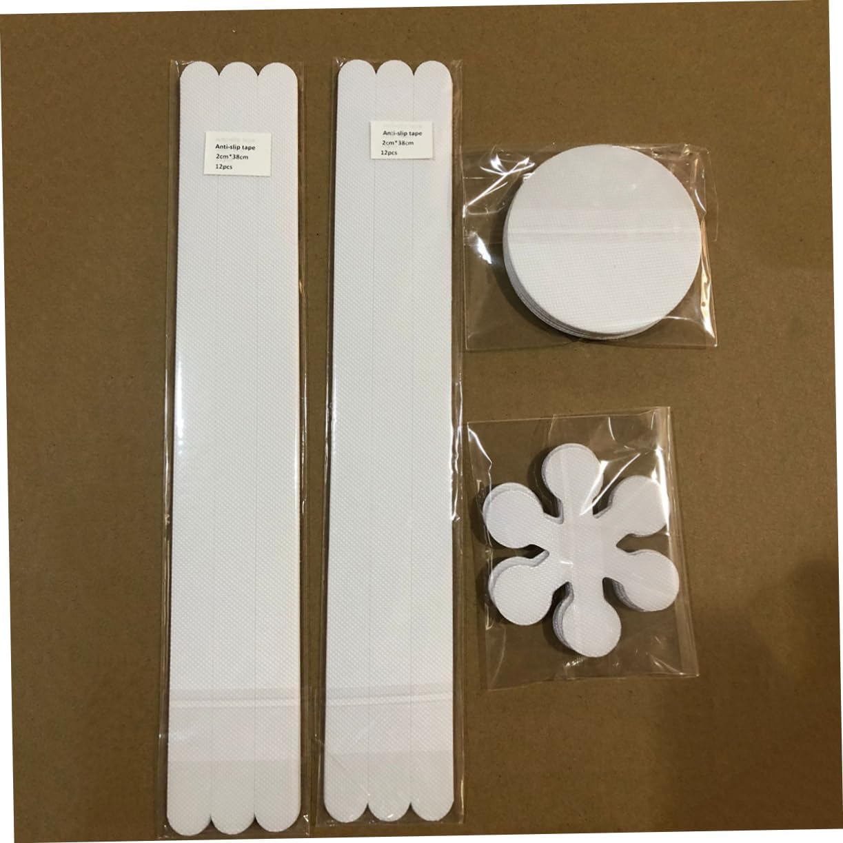 BUGUUYO Anti-Slip Bath Sticker 8pcs Pack