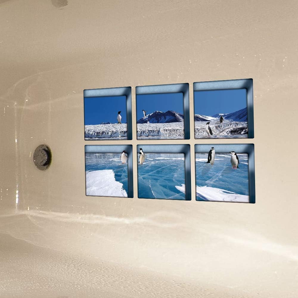 AILEGOU Safe and Fun Bathtub Stickers for Kids