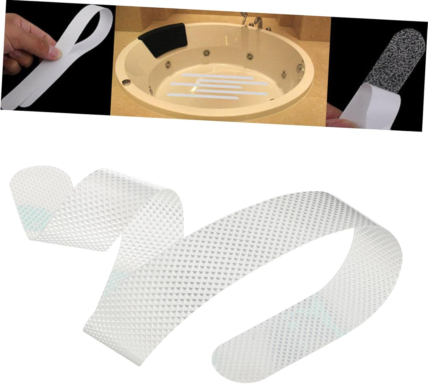 36pcs Waterproof Non-Slip Bath Strips Anti-Fall Tiles for Bathroom Safety