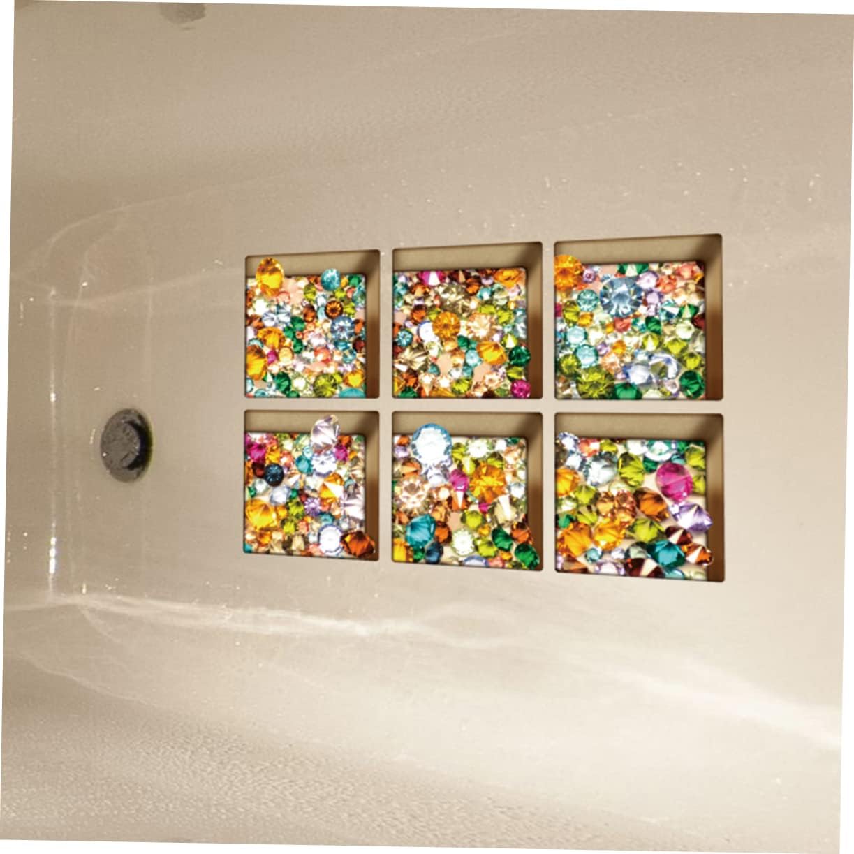 Safe 3D Bathtub Stickers for Home Kitchen