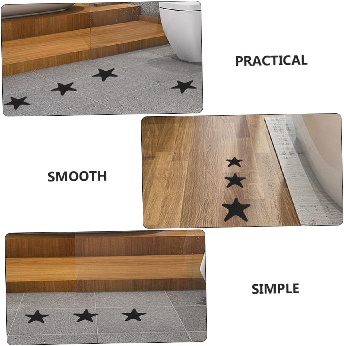40PCS Non-Slip Bathtub Stickers for Safety and Grip