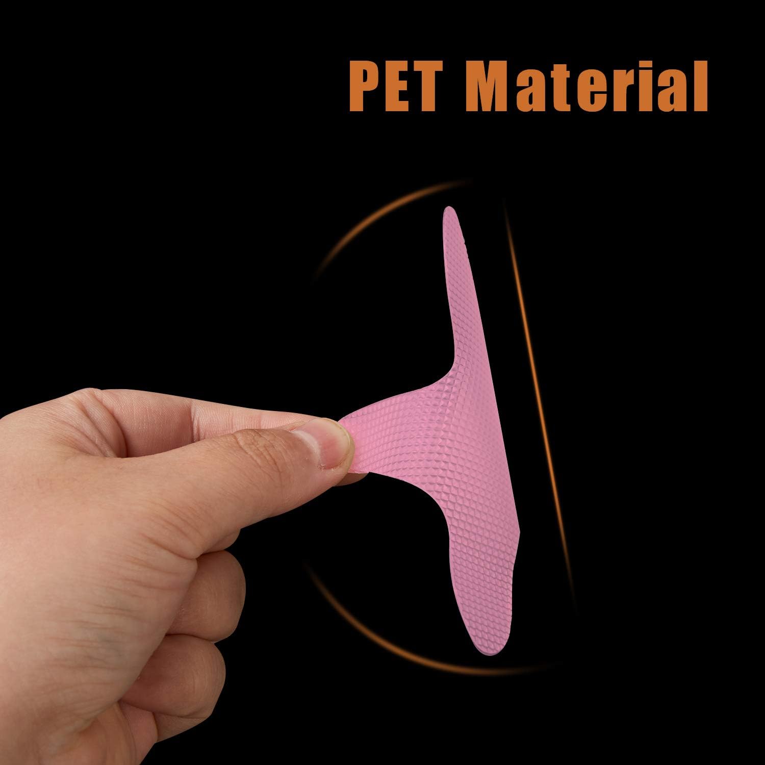 Anti Slip Shower Stickers 24 PCS Pink Safety Decals
