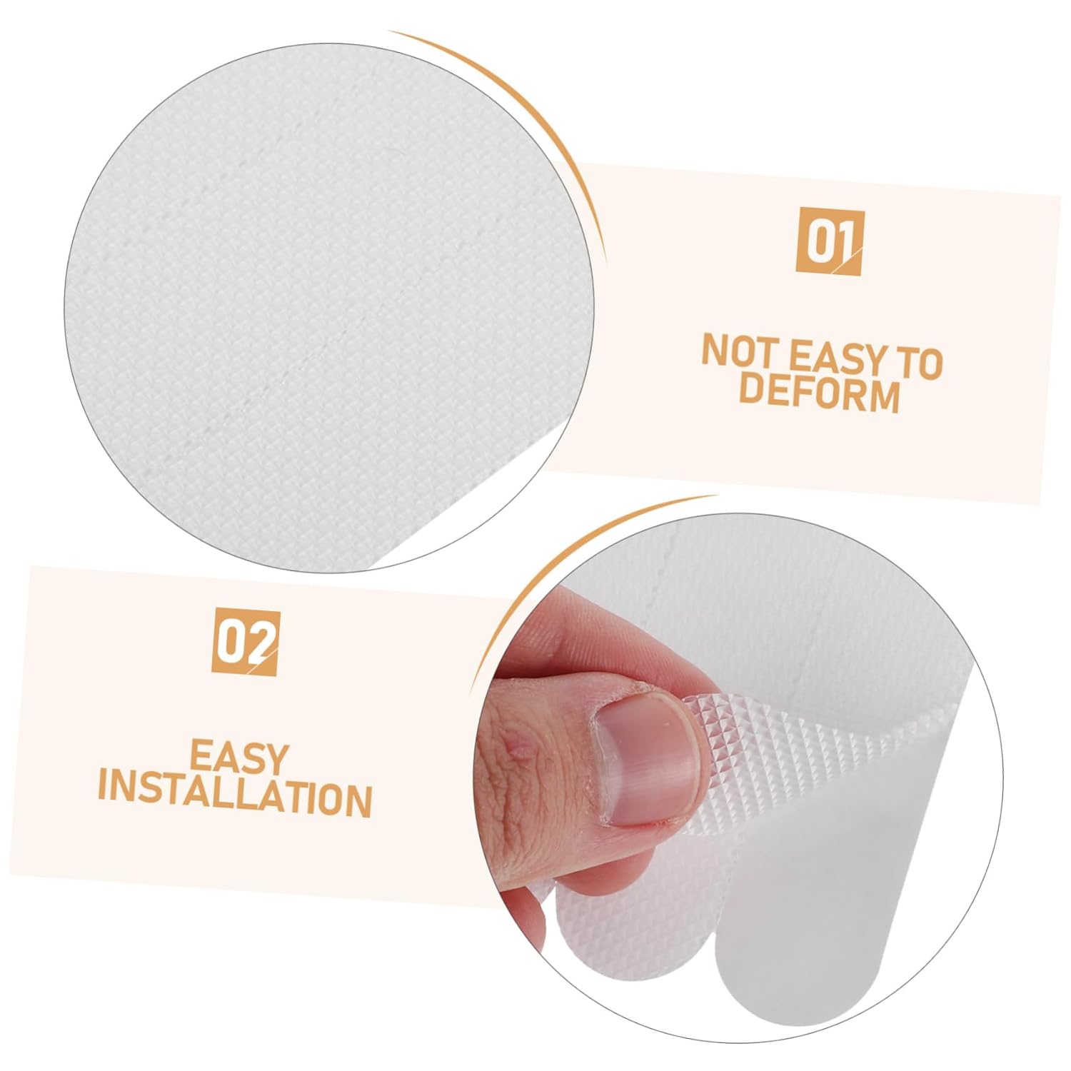 24-Piece Slip-Resistant Stickers for Shower Floors