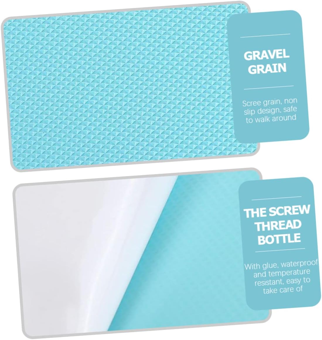 18pcs Shower Stickers Bathtub Decals for Safety