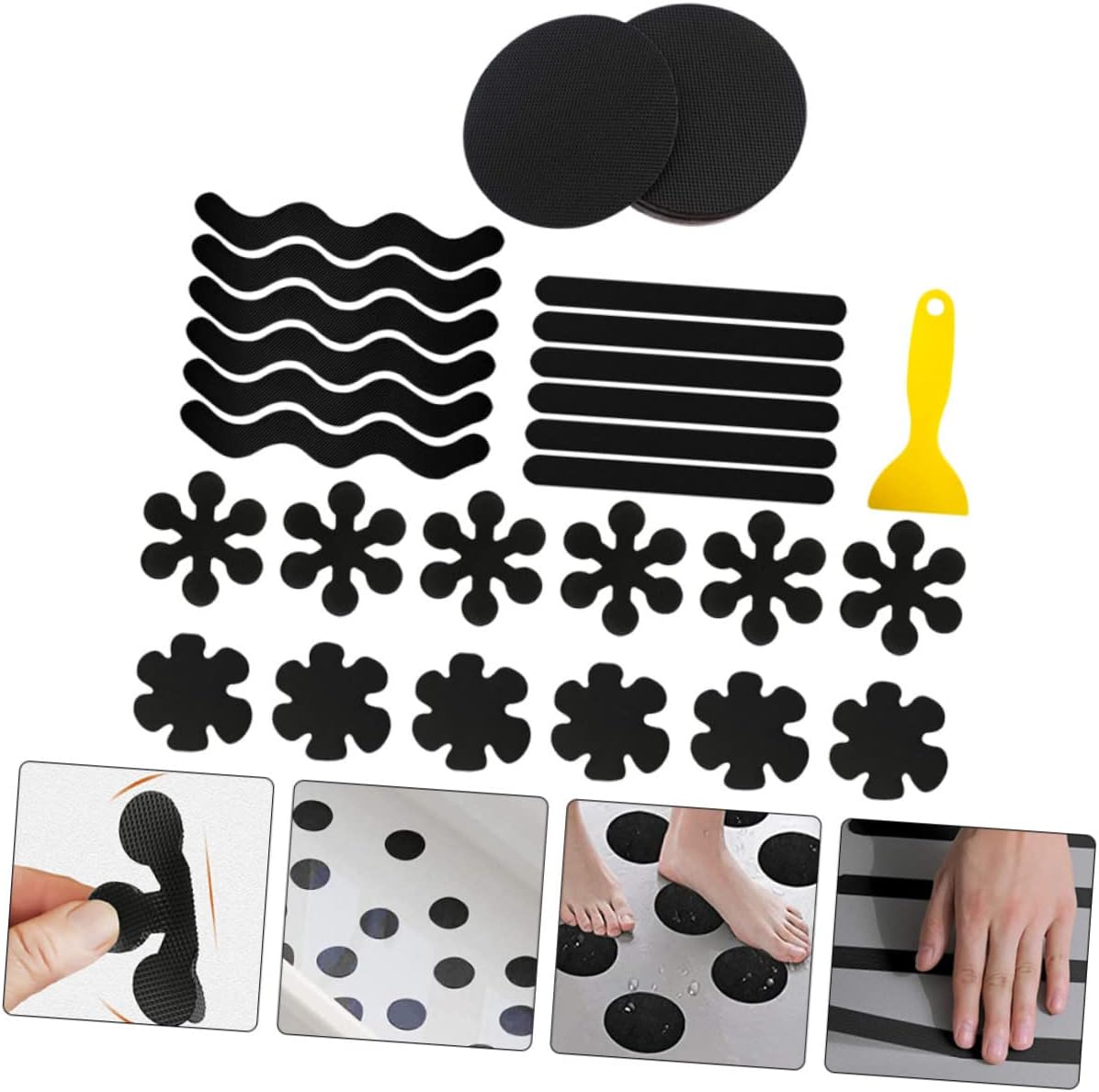 Alipis 73-Piece Essential Bathroom Safety Guide