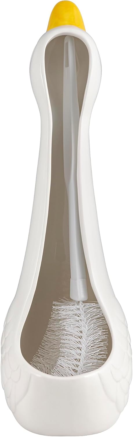 Allure Duck Unique Toilet Brush Storage Set