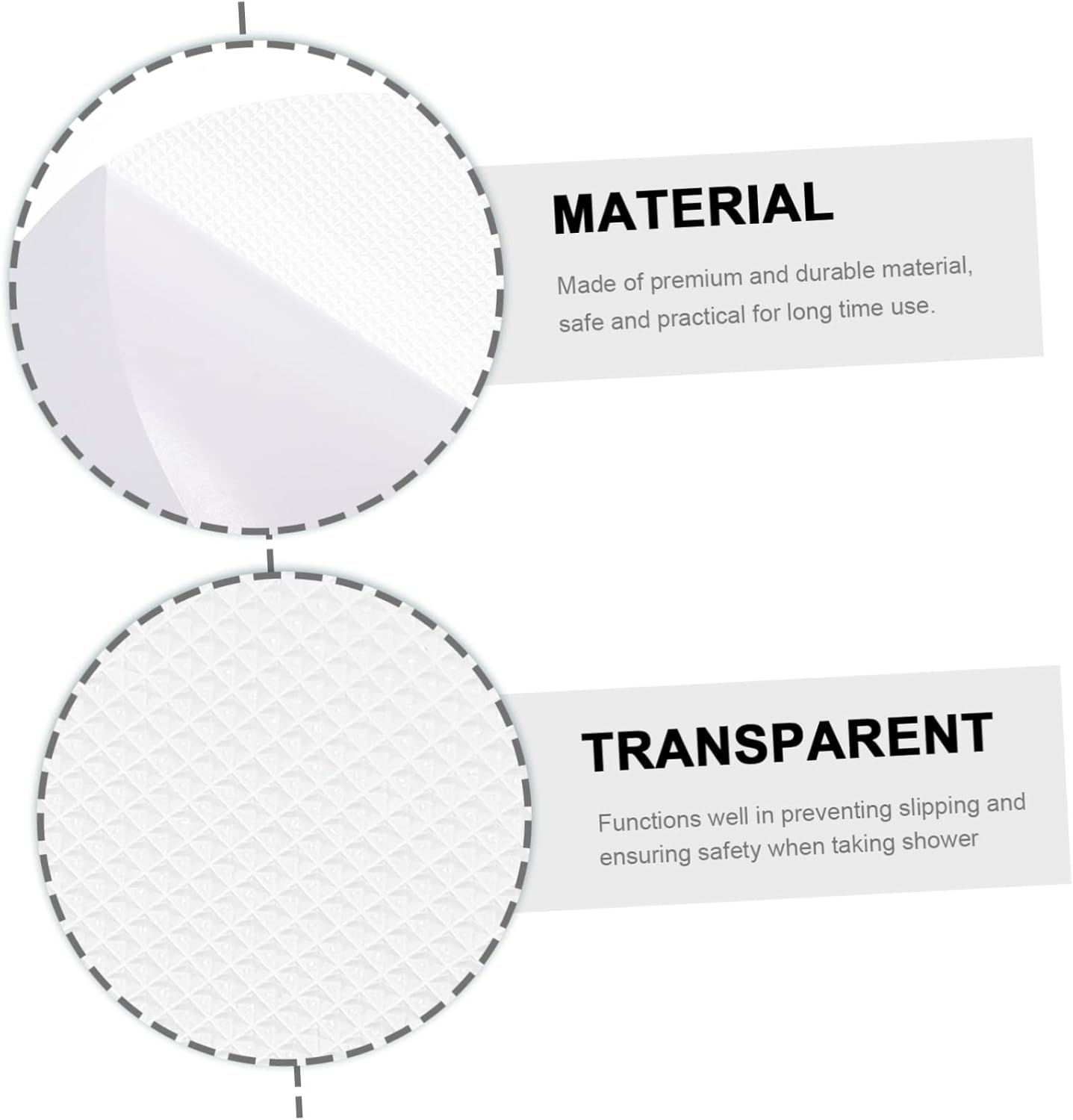 Premium Non-Slip Floor Stickers for Safety in Bathrooms Stairs