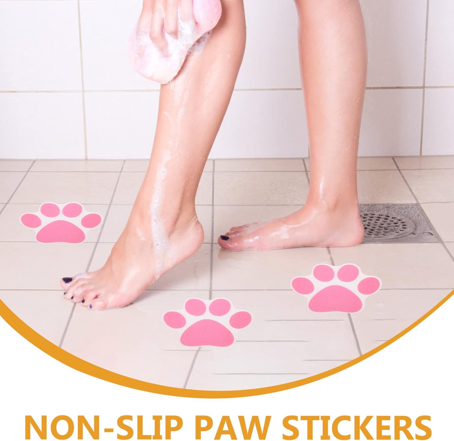 Anti-Slip Dog Cat Bath Stickers