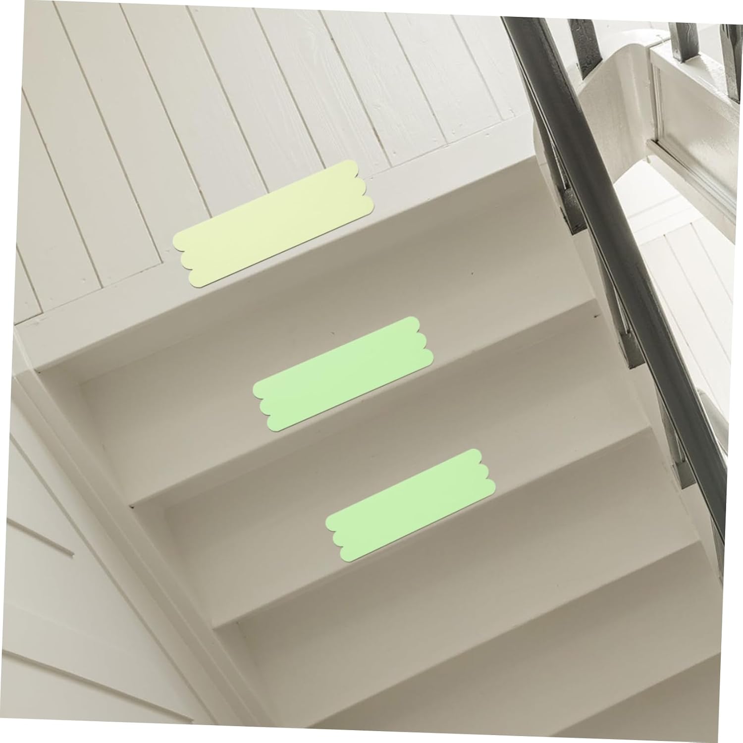 24-Piece Glow-in-the-Dark bathtub and stair safety stickers