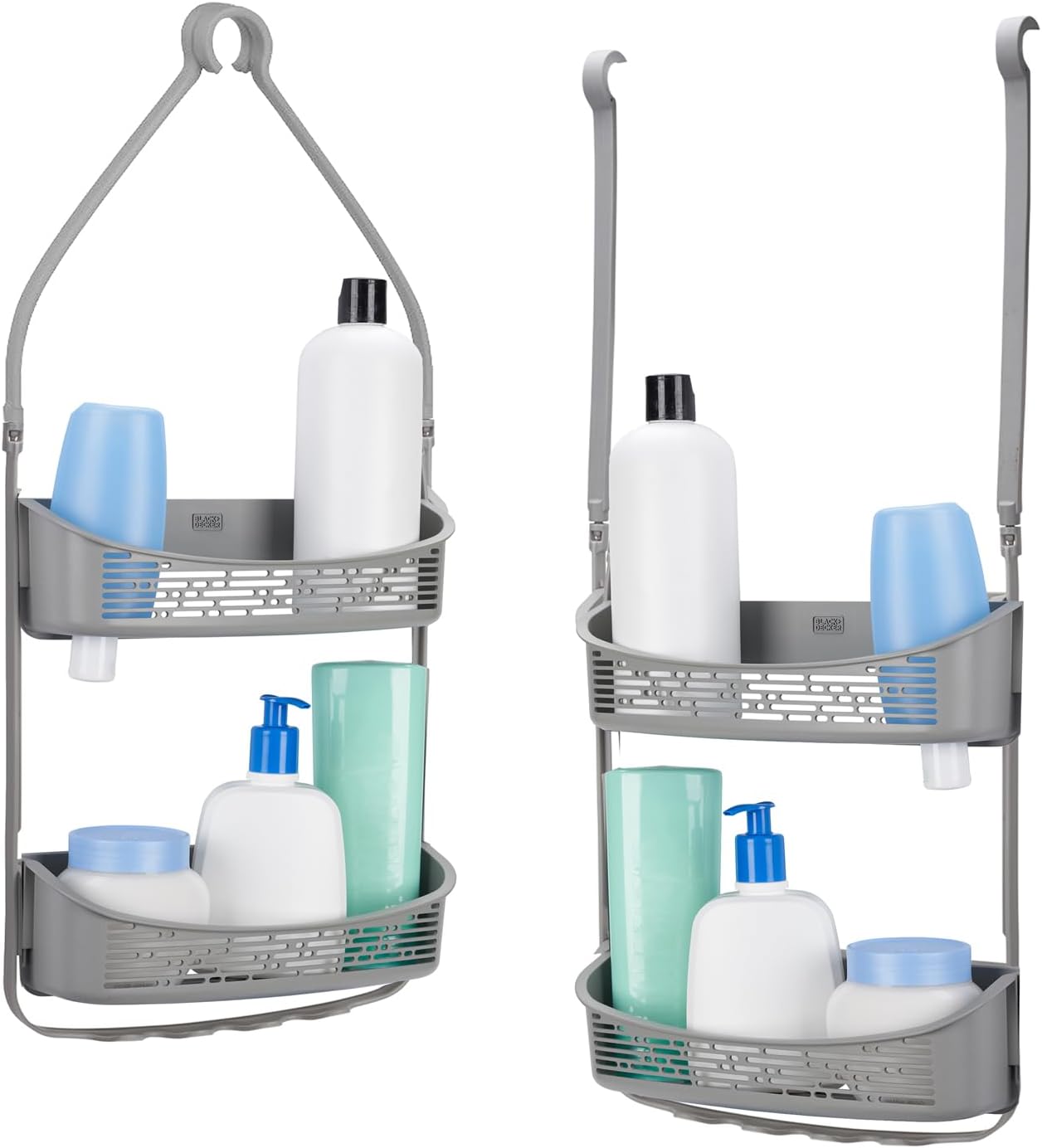 Space-saving shower organizer