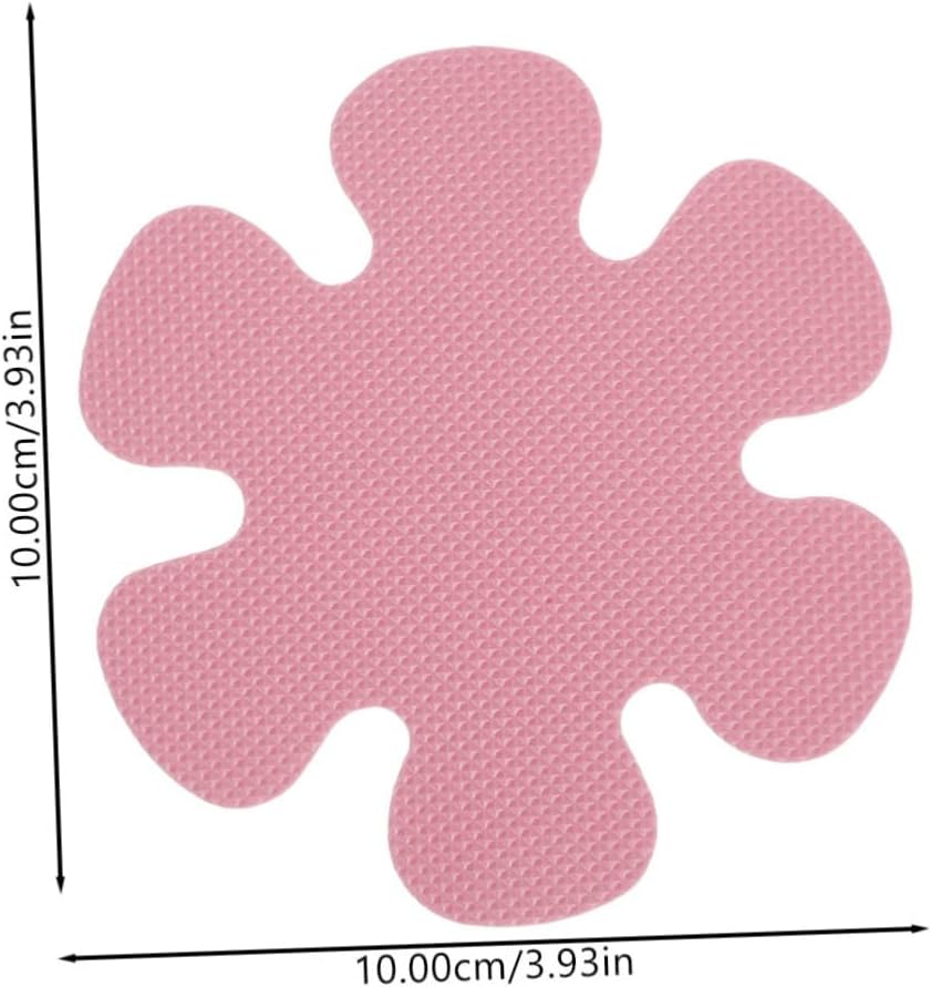 Flower Shape Non-Slip Bathtub Stickers for Safety