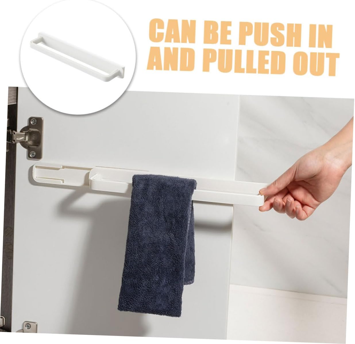 Modern Self-Adhesive Towel Holder