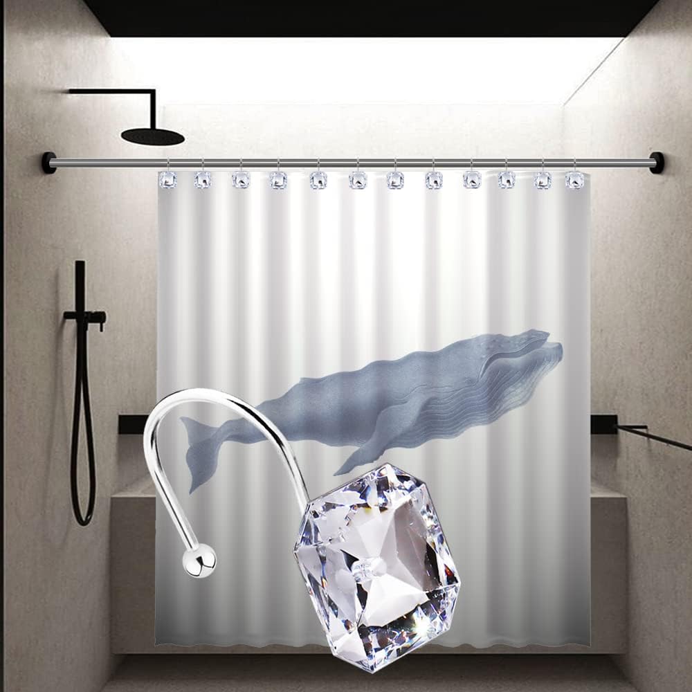 Stainless Steel Decorative Shower Curtain Hangers