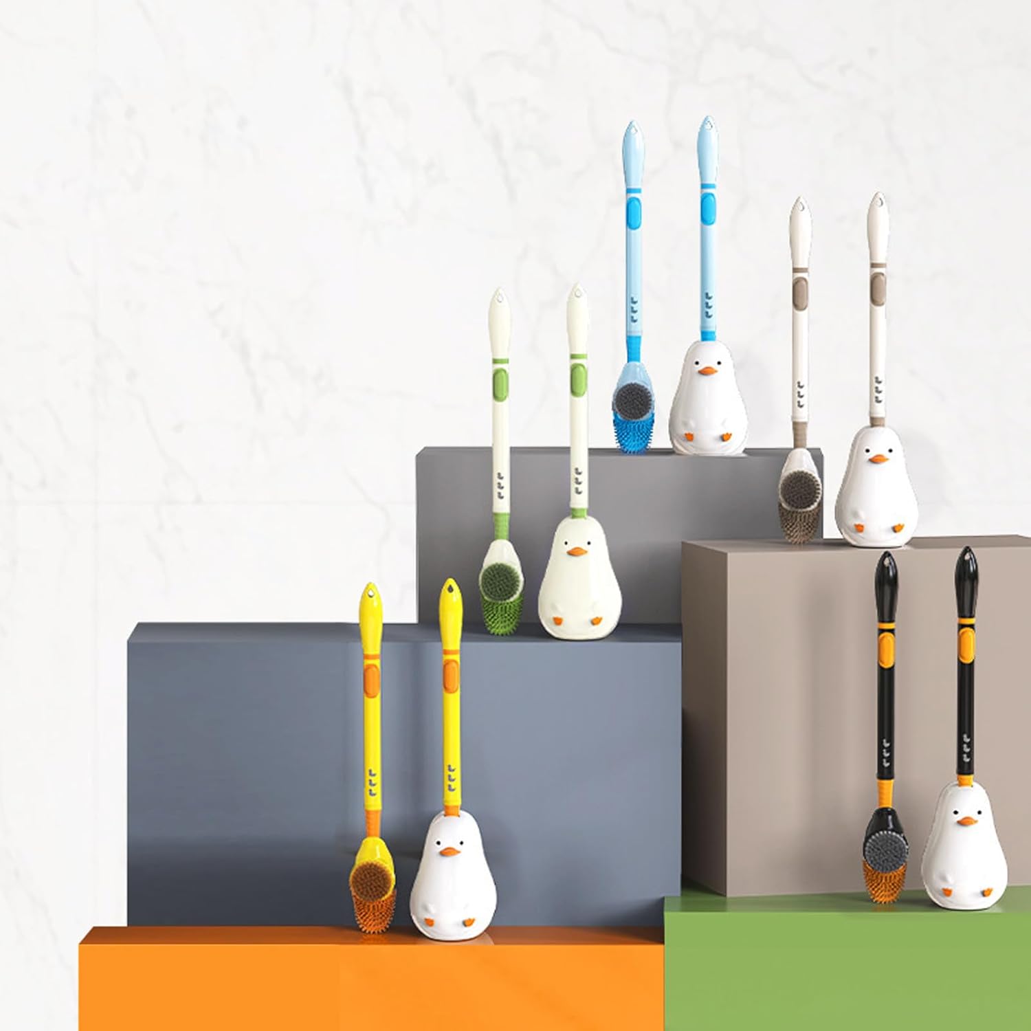 Dive in Style The Diving Duck Toilet Brush