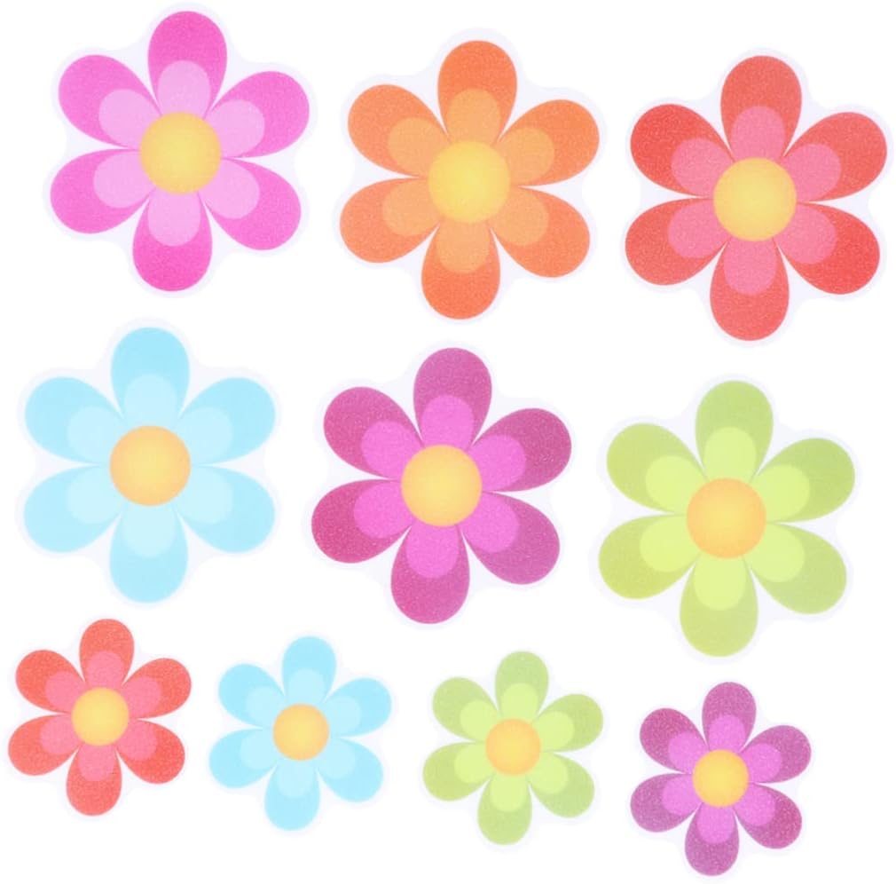 Slip-Proof Bath Tub Stickers 10pcs Self-Adhesive for Safety