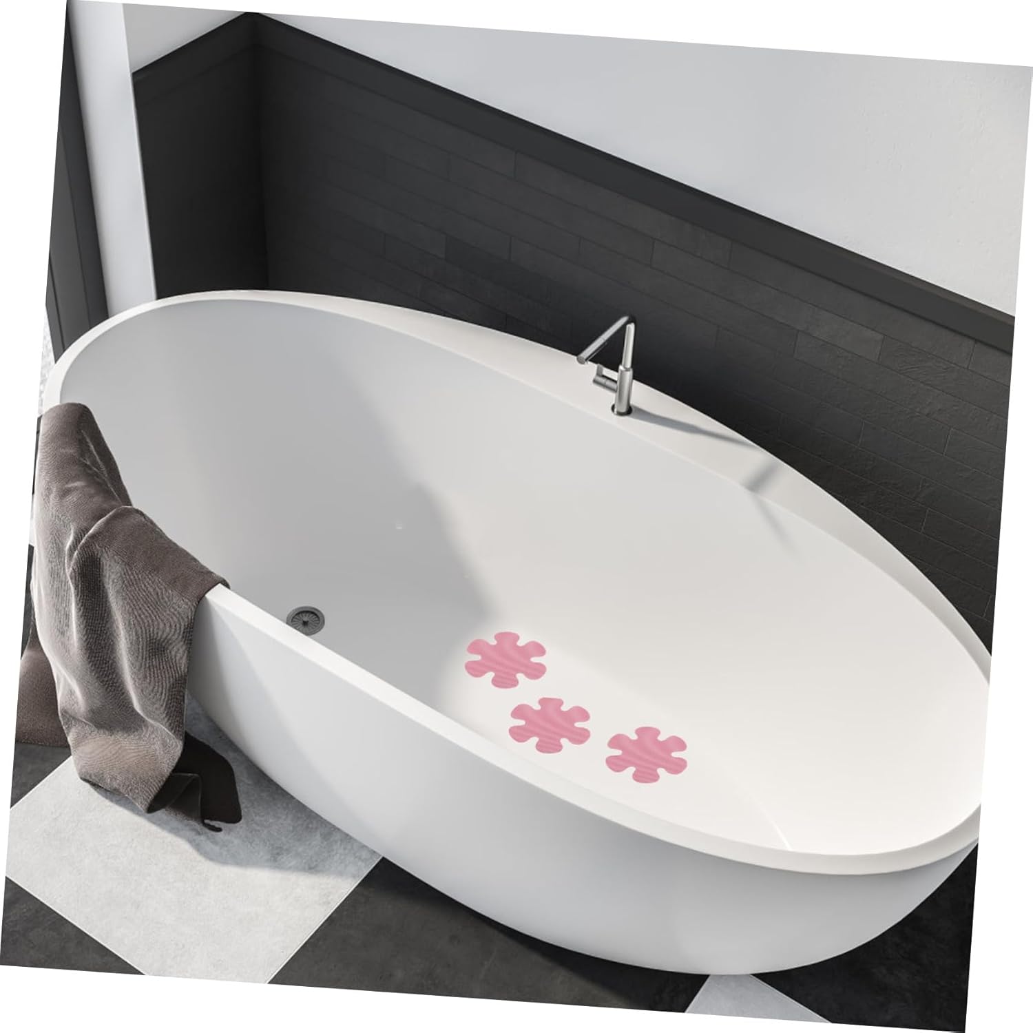 20-Piece Bathtub Bathroom Stickers Anti-Slip for Floors More