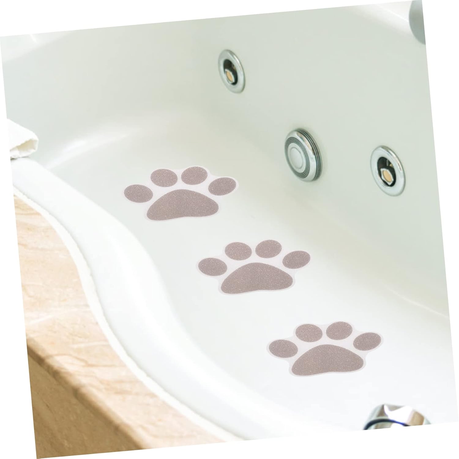 10-Piece Slip-Paw Non-Slip Bathtub Decals