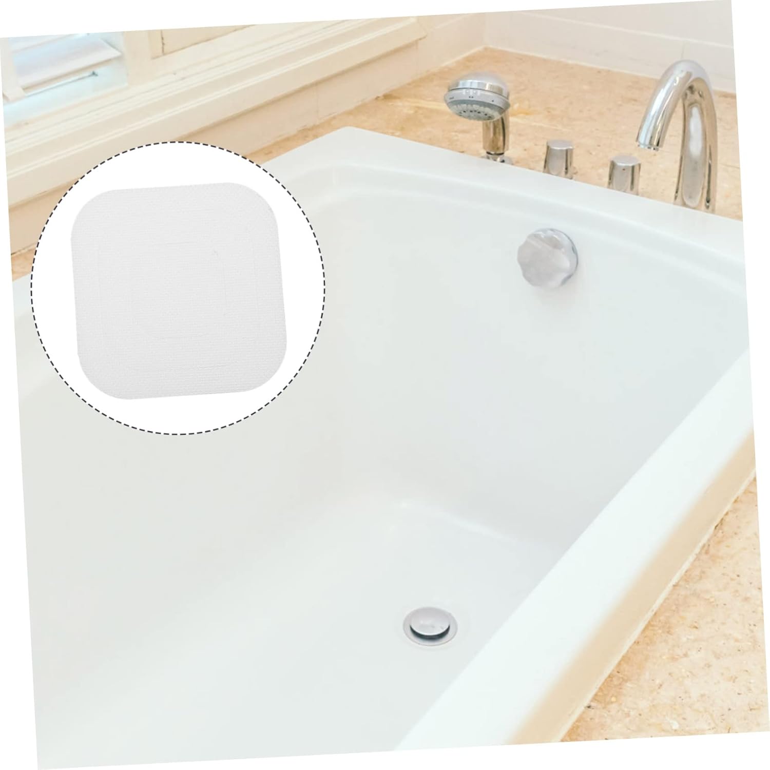 24-Piece Slip-Free Sticker Set for Bathroom Safety