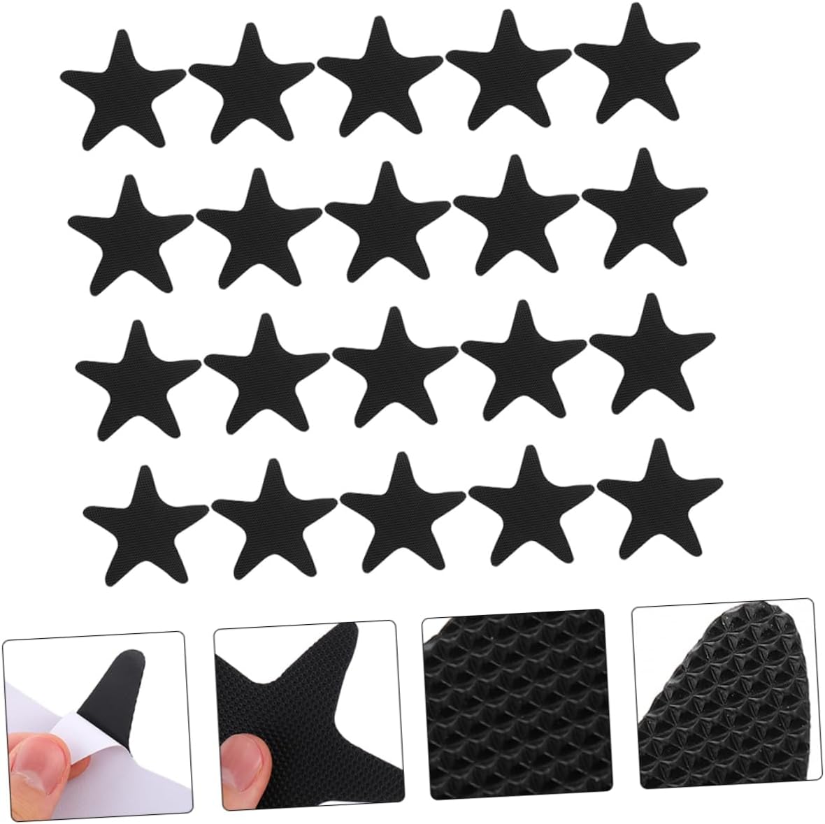 40PCS Non-Slip Bathtub Stickers for Safety and Grip