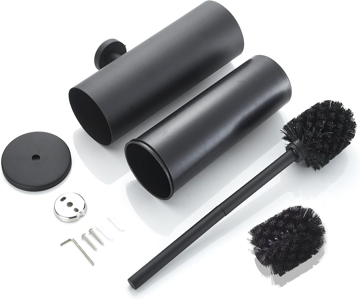 Wall-Mountable Toilet Brush Holder Stainless Steel