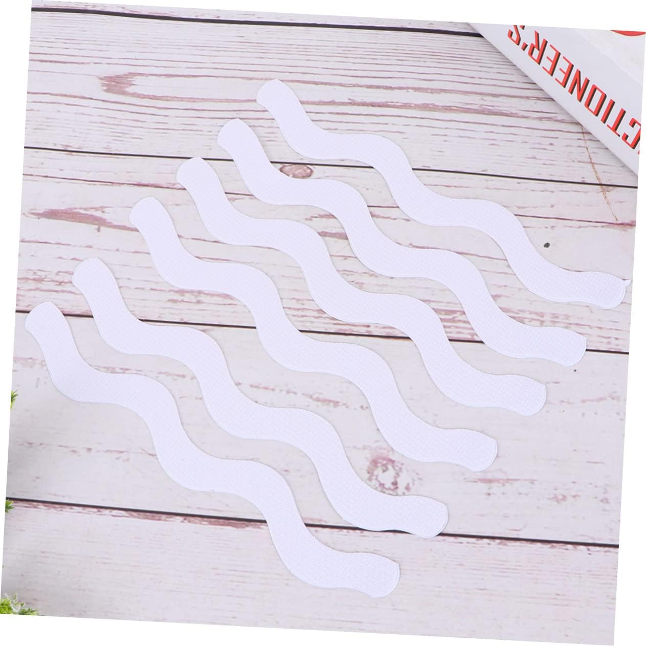 IWOWHERO Non-Slip Wavy Bathtape Sticker for Bathroom