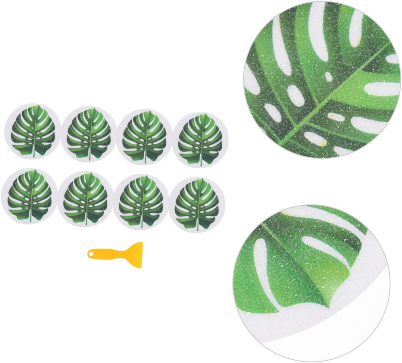 Adorable Leaf Slip bathtub decal