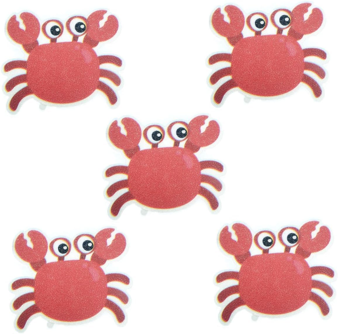 Fun Bath Stickers for Kids Red
