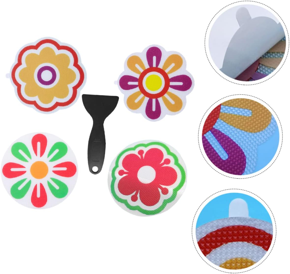 Non-Slip Frosted Bathtub Stickers for Home