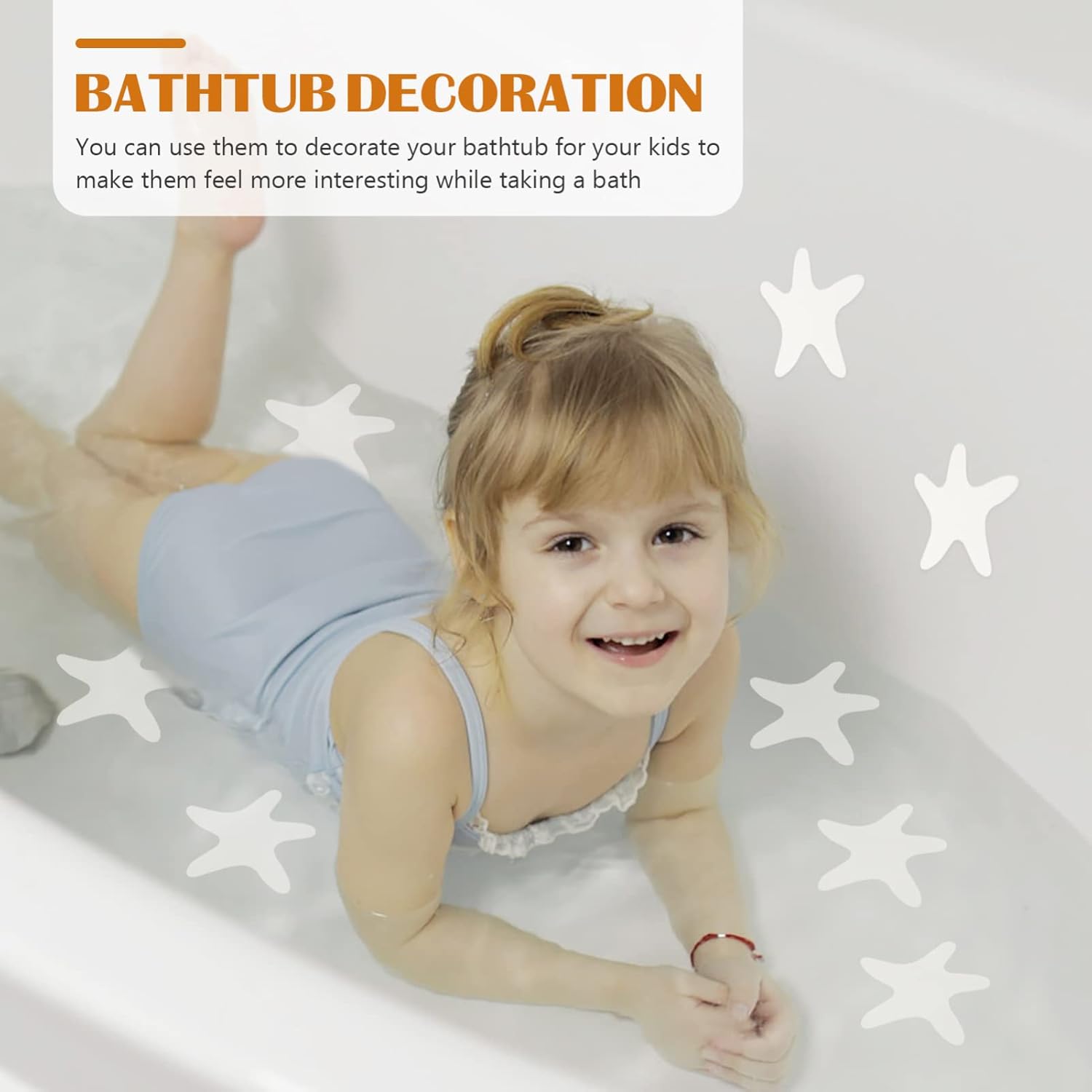 20-Piece Non-Stick Bathtub Stickers for Kids to Prevent Slips