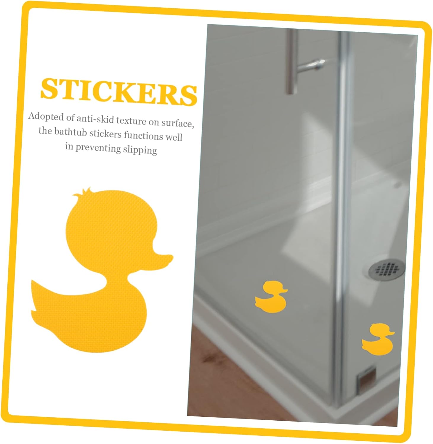 Ciieeo 1 Set Non Cartoon Bathtub Stickers for Boys and Girls