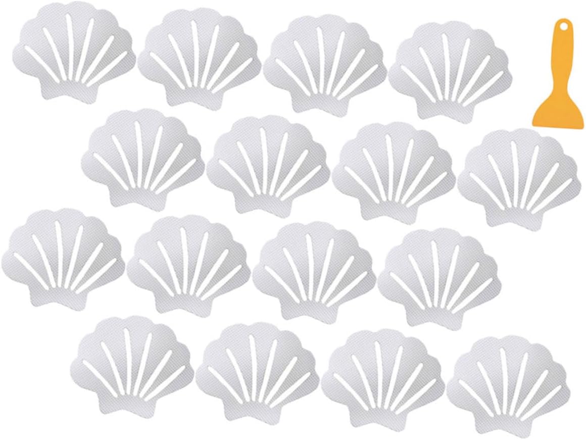 Ergonomic Non-Slip Bathroom Stickers - Perfect for Safety and Style