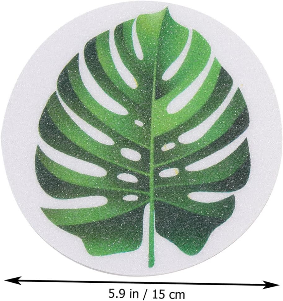 Tame Slip with Peva Leaf Sticker for Bathtub Safety