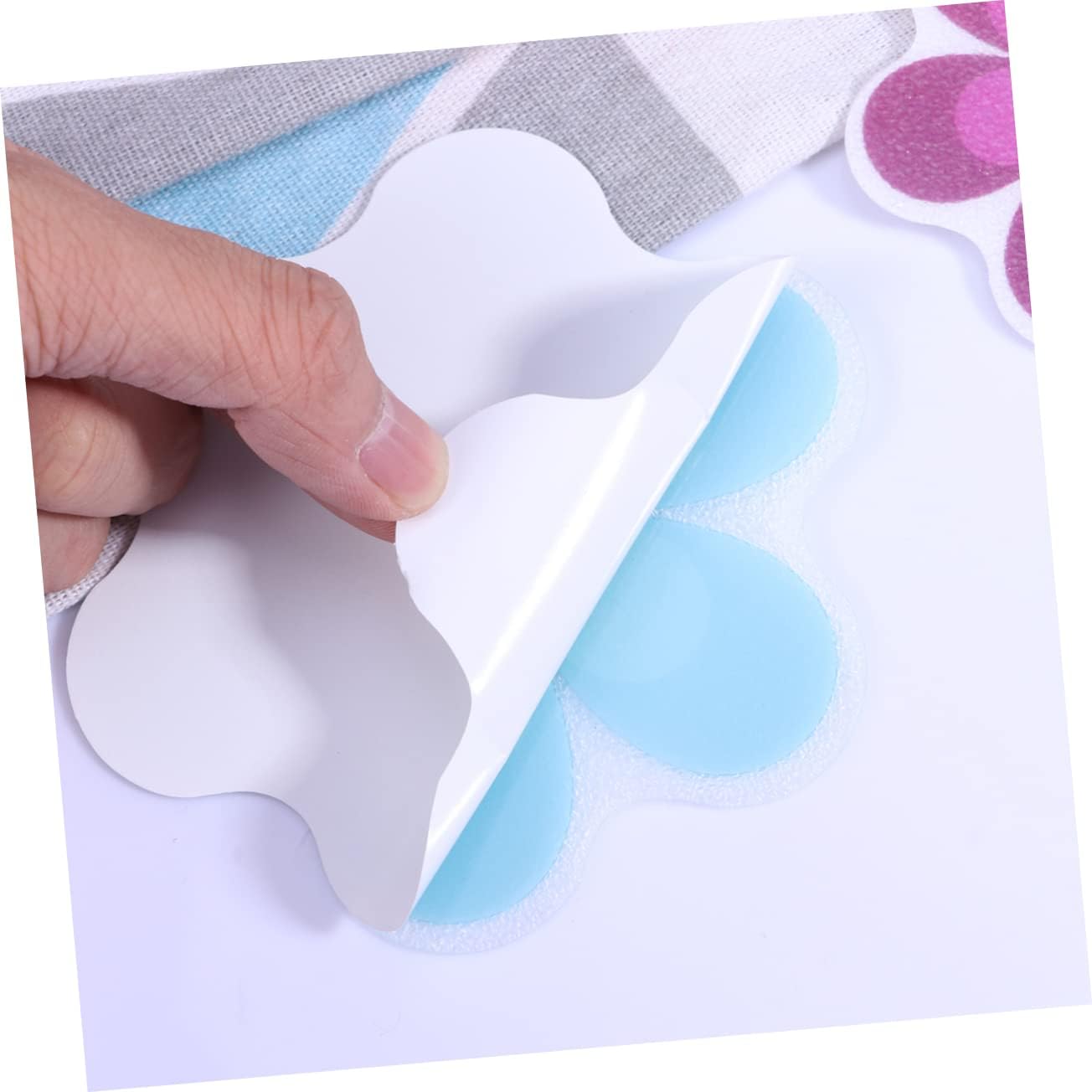 Slip-Proof Bath Tub Stickers 10pcs Self-Adhesive for Safety