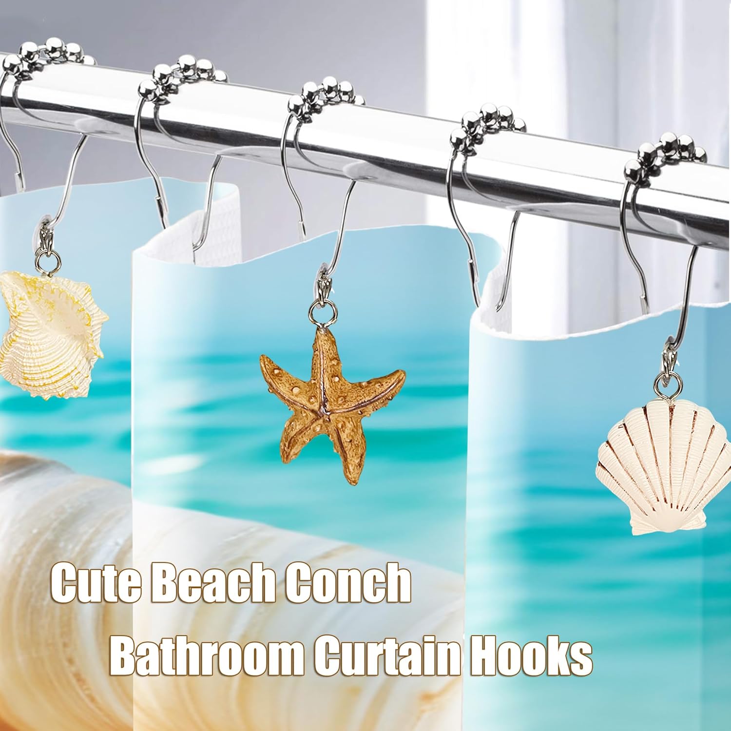 Coastal Bathroom Hacks Starfish Seashell Decor for Nautical Style
