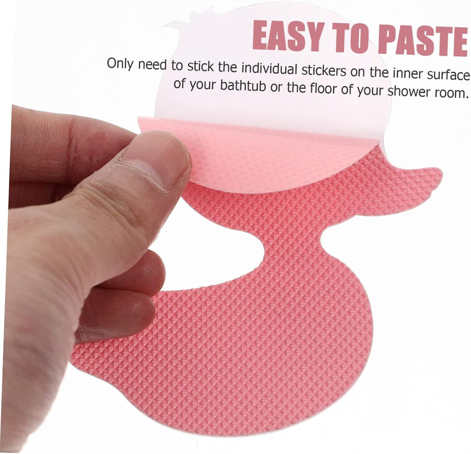 24Pcs Duck Shaped Slip Stickers for Bathrooms