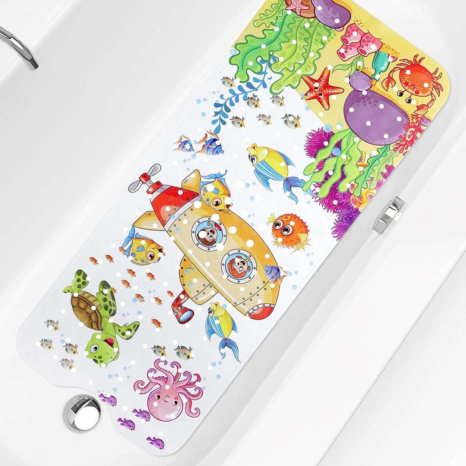 Safe and fun bath mat for kids